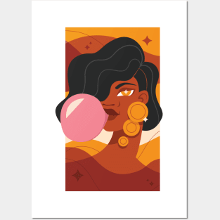 Bubblegum Girl Posters and Art